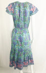 Bell Ruffle Sleeve Maxi Size M
