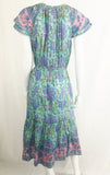 Bell Ruffle Sleeve Maxi Size M