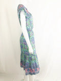 Bell Ruffle Sleeve Maxi Size M