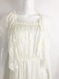 NEW Ulla Johnson White Maxi Dress Size 8