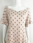 NEW Silk Maxi Dress Size 44 It (M / 8 Us)
