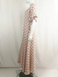 NEW Silk Maxi Dress Size 44 It (M / 8 Us)