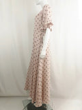 NEW Silk Maxi Dress Size 44 It (M / 8 Us)