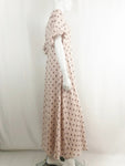 NEW Silk Maxi Dress Size 44 It (M / 8 Us)