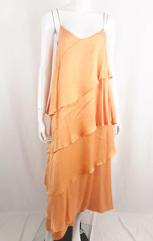 NEW Mara Hoffman Satin Maxi Dress Size M