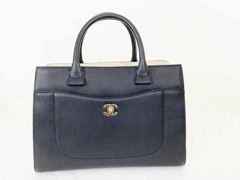 NEW Chanel Neo Executive Satchel W/Strap & Box