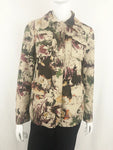 Etro Animal Print Jacket Size S