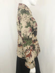 Etro Animal Print Jacket Size S